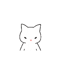 Cat Rainbow Sticker by Miss Patina