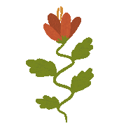 emilyhealey-martin dance art illustration flower Sticker