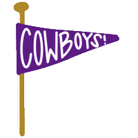 Flag Hsu Sticker by Hardin-Simmons University