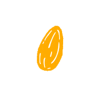 Vegan Fruit Sticker by Naughty Nuts