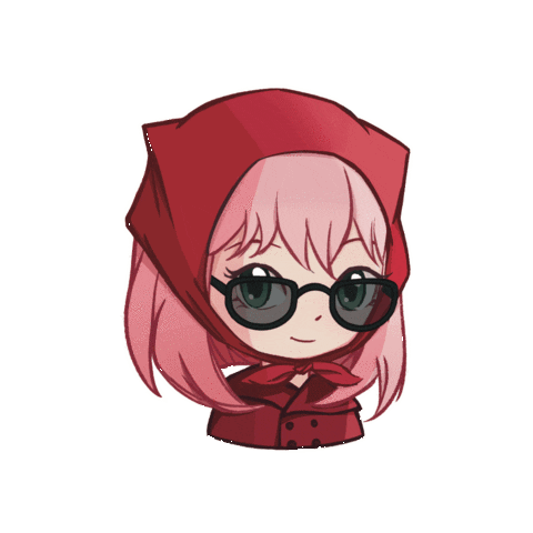 Amayart anya spy x family anya forger anyaforger Sticker