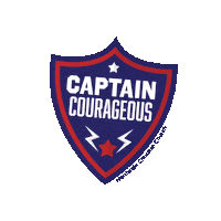 NorthsideSpring captain courage fearless no fear Sticker