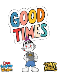 Hanging Out Good Times Sticker by Zhot