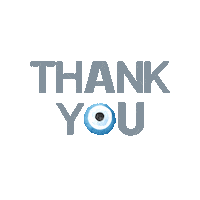 Evil Eye Thank You Sticker