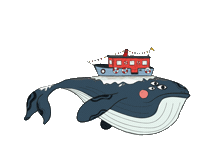 Bigfishbaleia Sticker