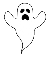 Halloween Ghost Sticker by Originals