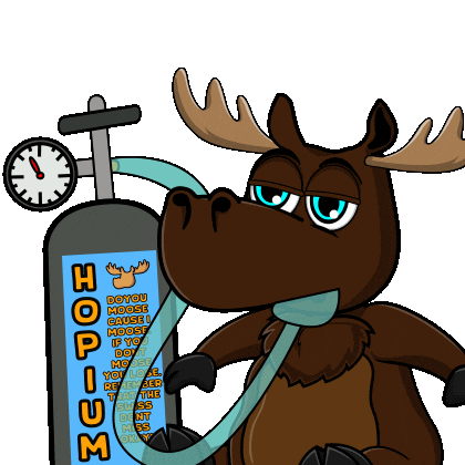 DoYouMoose giphyupload happy nft blockchain Sticker