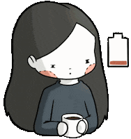 Coffee Cafe Sticker by Three Under the Rain