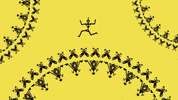 ayyuka psychedelic rock yellow alone GIF
