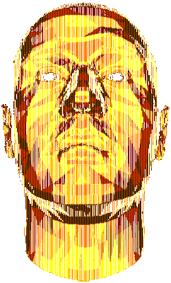 3D Head Sticker by badblueprints