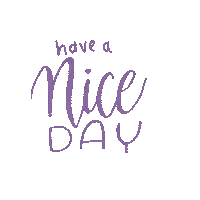 Have A Nice Day Heart Sticker