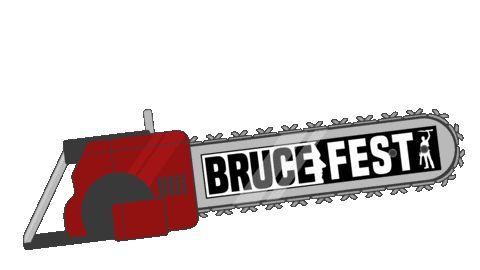 Evil Dead Chainsaw Sticker by AEG Presents