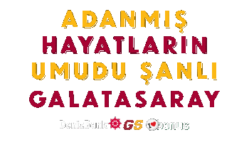 DenizBankTR giphyupload galatasaray denizbank gsbonus Sticker