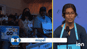 Celebrating Spelling Bee GIF by Scripps National Spelling Bee