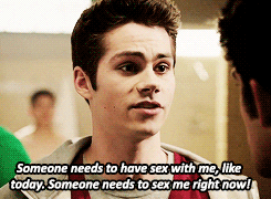 Lonely Teen Wolf GIF
