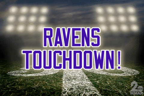 Baltimore Ravens Touchdown GIF by WMAR 2 News