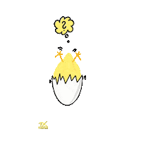 Joyeuses Paques Chicken Sticker