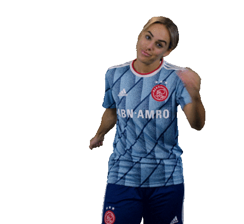 Ajax Vrouwen Marjolijn Sticker by AFC Ajax