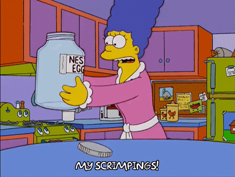 shocked marge simpson GIF