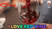wine drinks GIF