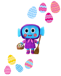 Easter Sticker by Kandyz