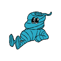 Yarn Tuft Sticker by CHEBLO