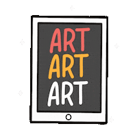 Art Ipad Sticker by Rabisco de Letras