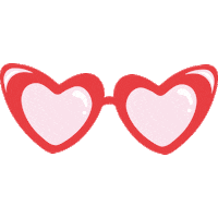 Heart Love Sticker by Emilie Chigoula
