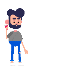 Jedi Lightsaber Sticker by Moy Agüero