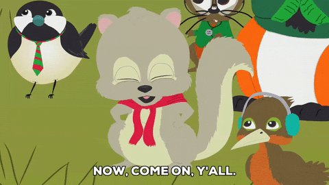 preparation woodland creatures GIF by South Park 