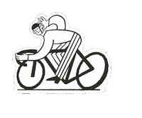 Cycling Ring Sticker