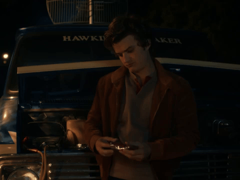 BigButthorn69 giphyupload giphycreatortest things stranger things GIF