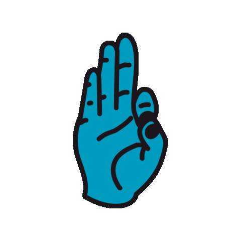 american sign language colors Sticker by Tim Colmant