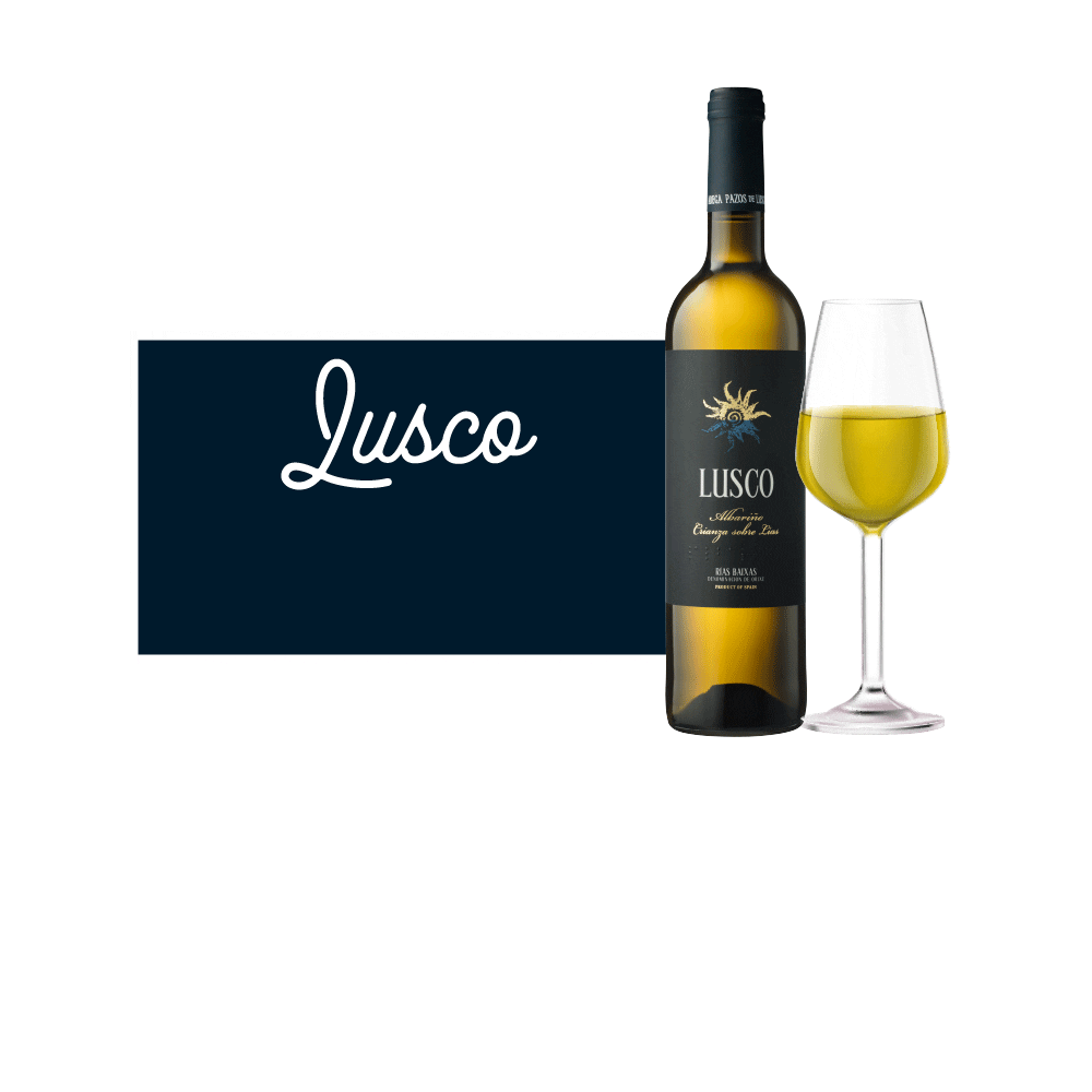 PazosdeLusco wine vino galicia white wine Sticker