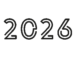 Glow New Year Sticker