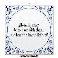 Humor Hart Sticker by Tegelspreuken.nl
