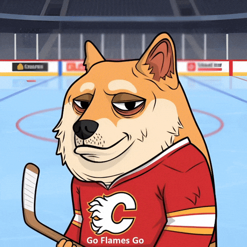 Ice Hockey Illustration GIF by Doge Pound