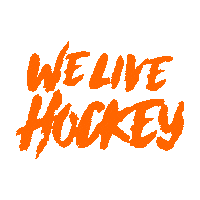 Orange Sticker by ASE Hockey