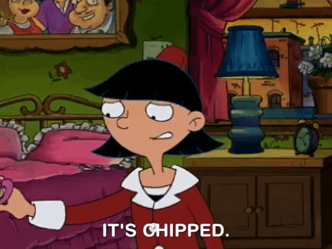 hey arnold nicksplat GIF