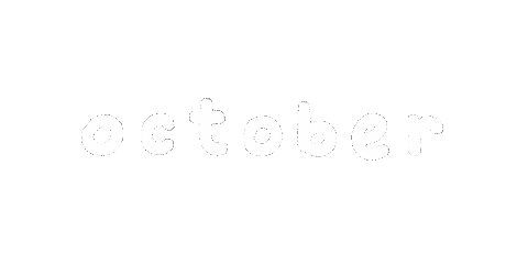 October Month Sticker