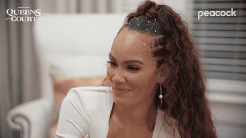Evelyn Lozada Love GIF by Peacock