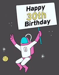 Happy Birthday GIF by Major Tom
