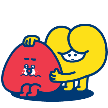 Sad Face Sticker by kyobolife