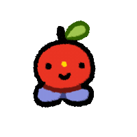 TheRabiesHaver apple spin 360spin apple guy Sticker