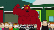 angry satan GIF by South Park 