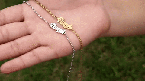 giftsengravedco giphyupload anklet bracelet GIF