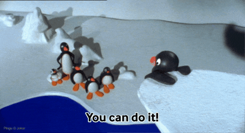 You Can Do It GIF by Pingu