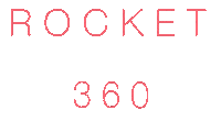 blackrocketco software erp blackrocket rocket360 Sticker
