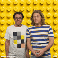 LEGOMastersAU scared australia nervous lego GIF