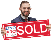 Sold Sign Sticker by LinoArciTeam